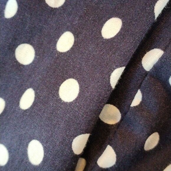 Mlle Gabrielle Polka Dot Cotton Dress. - Picture 10 of 10